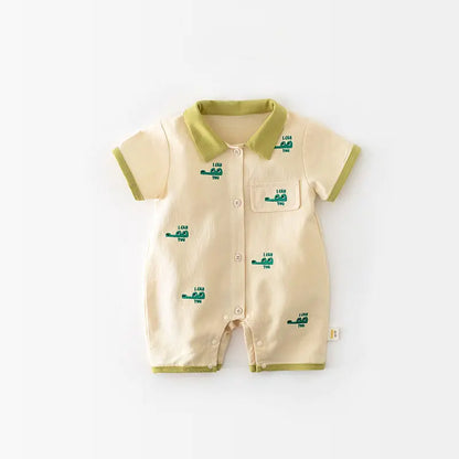 Baby Summer Crocodile Clothes  Jumpsuit - Simply Great Gear