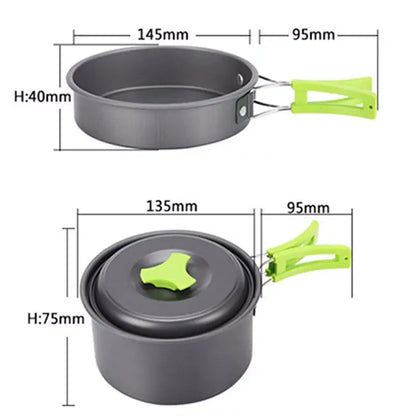 Outdoor Camping Tableware Kit - Simply Great Gear