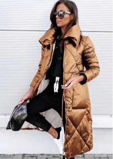 Women Long Winter Coat