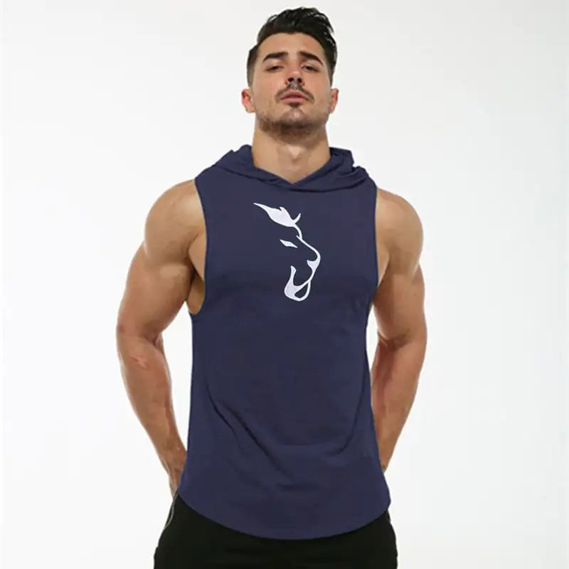 Hooded Sleeveless Men's Vest - Simply Great Gear