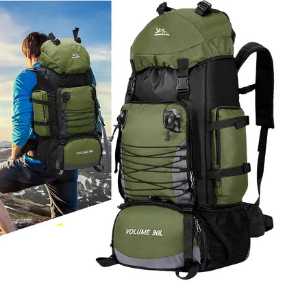 90L Outdoor Travel Backpack for Camping and Hiking - Simply Great Gear