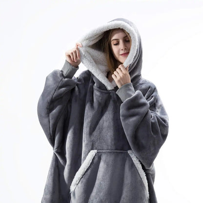 Women Winter Fleece Oversized Hoodie