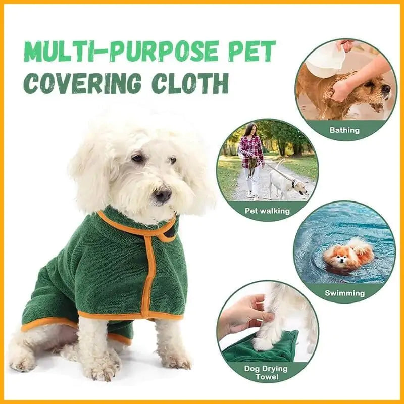 Dogs Bathrobe Bath Towel - Simply Great Gear