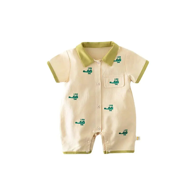 Baby Summer Crocodile Clothes  Jumpsuit - Simply Great Gear