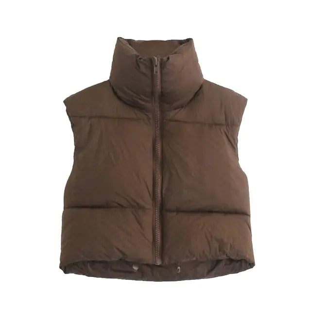 Women Quilted Winter Vest