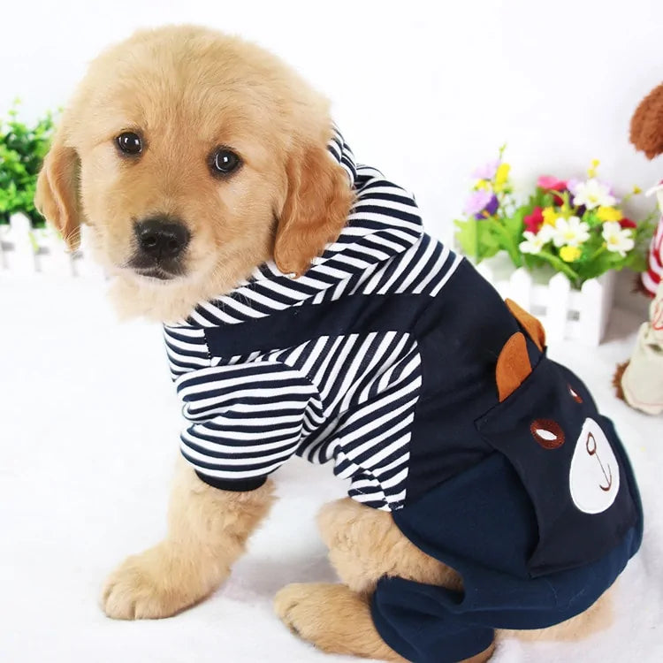 Fashion Striped Pet Dog Clothes - Simply Great Gear