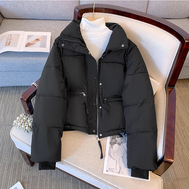 Women Winter Short Wadded Jacket Women