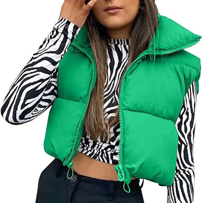 Women Quilted Winter Vest