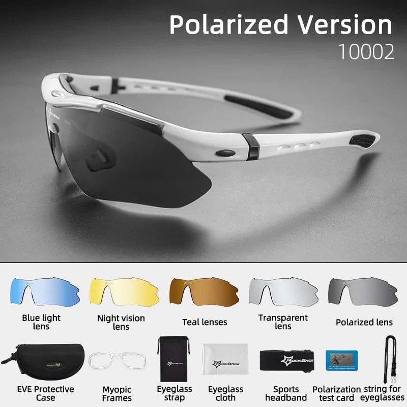 Men's Polarized Cycling Sunglasses - Simply Great Gear