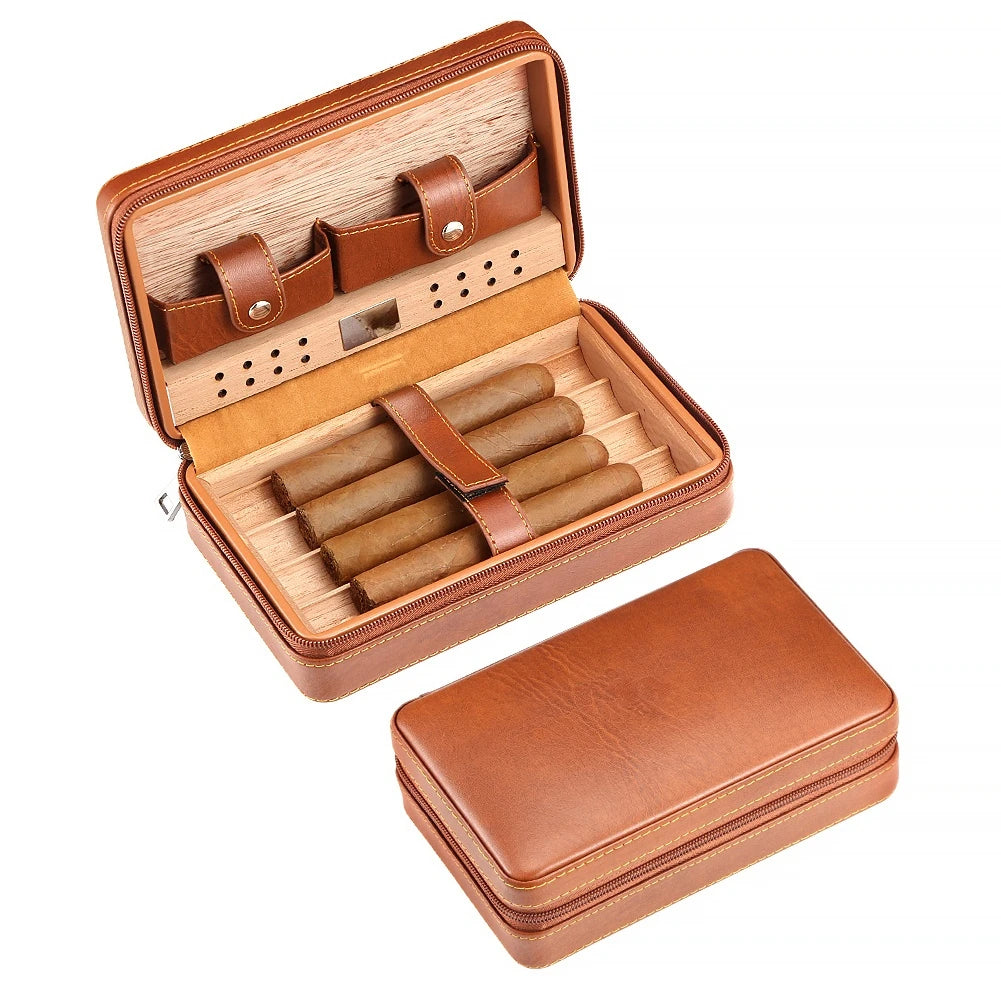 Cigar Travel Humidor Box - Simply Great Gear