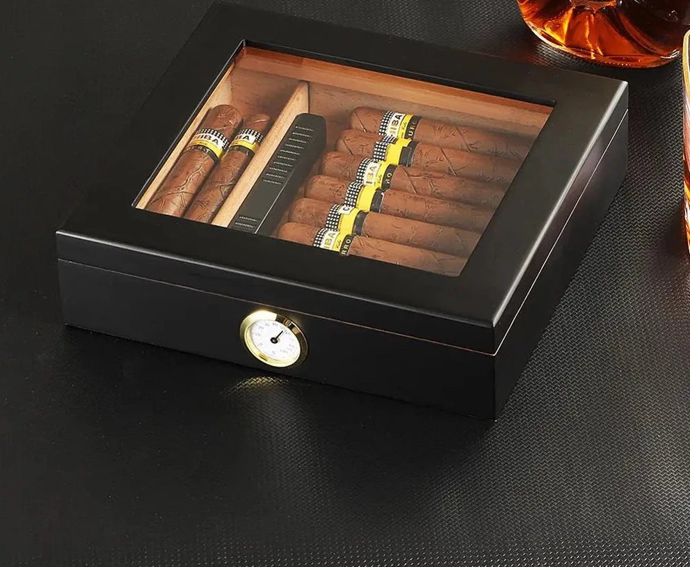 Cedar Wood Humidor Cigar Box - Simply Great Gear