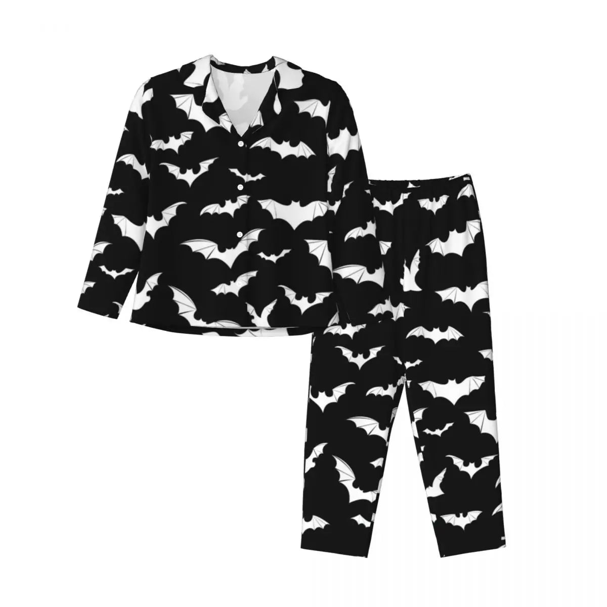 Female Gothic Art Halloween Pajamas