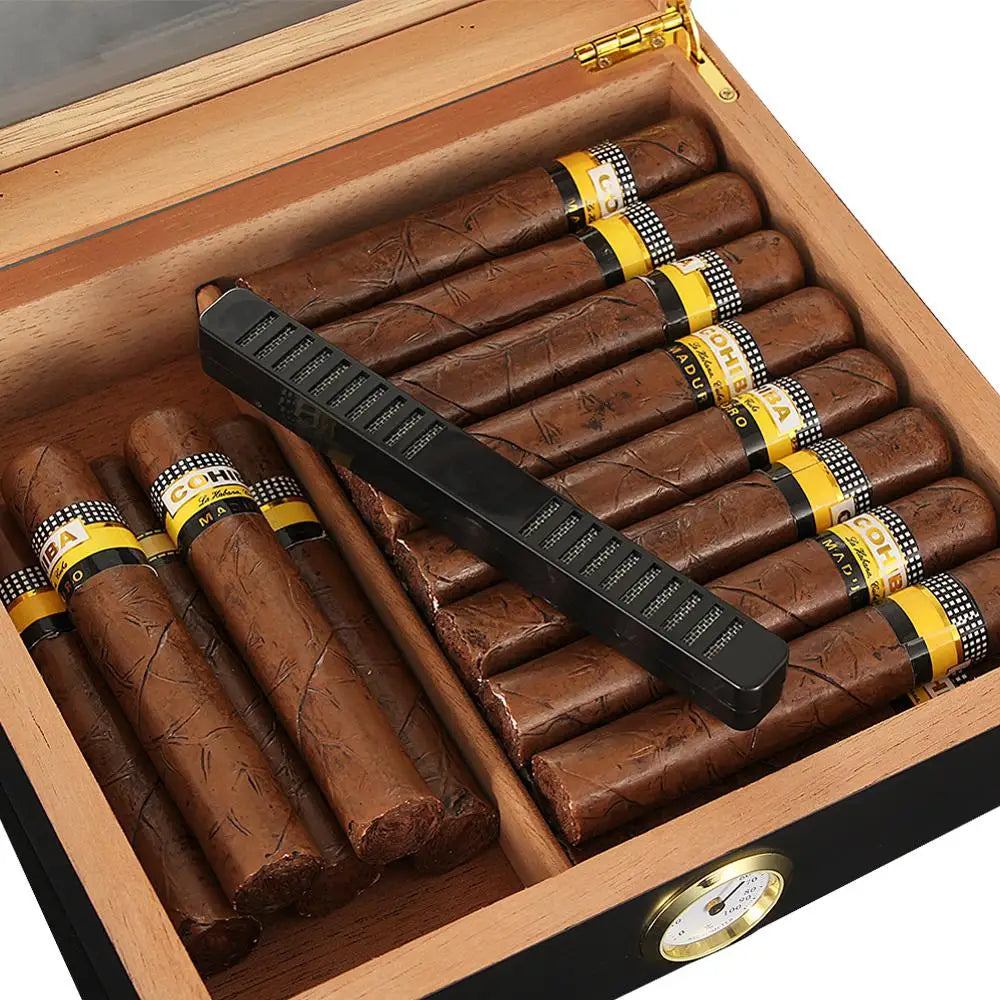 Cedar Wood Humidor Cigar Box - Simply Great Gear