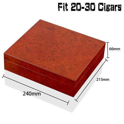 Cedar Wood Humidor Cigar Box - Simply Great Gear