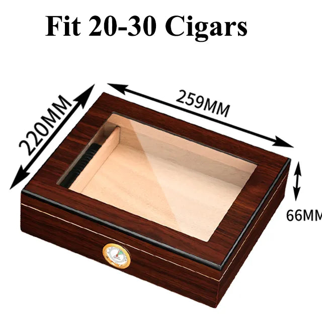 Cedar Wood Humidor Cigar Box - Simply Great Gear