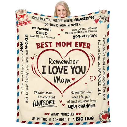 Mom Blanket Gifts - Simply Great Gear