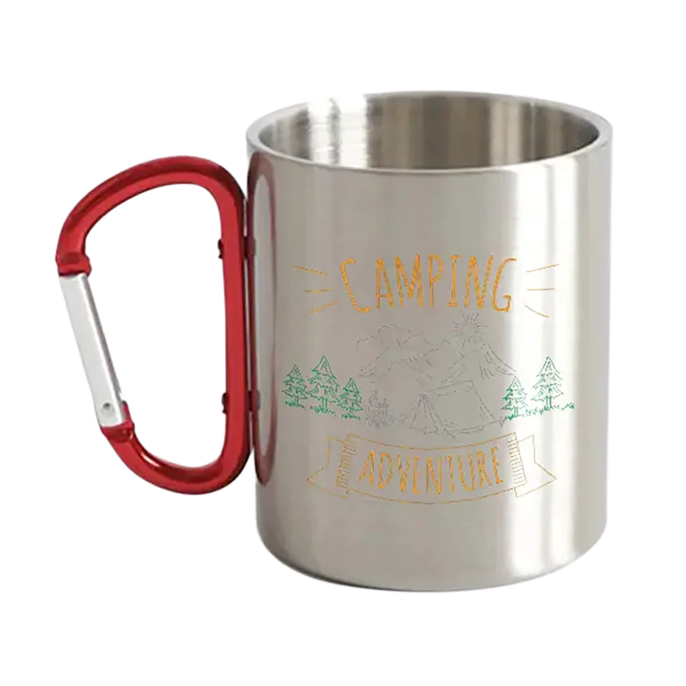 Camping Adventure Carabiner Mug 12oz - Simply Great Gear