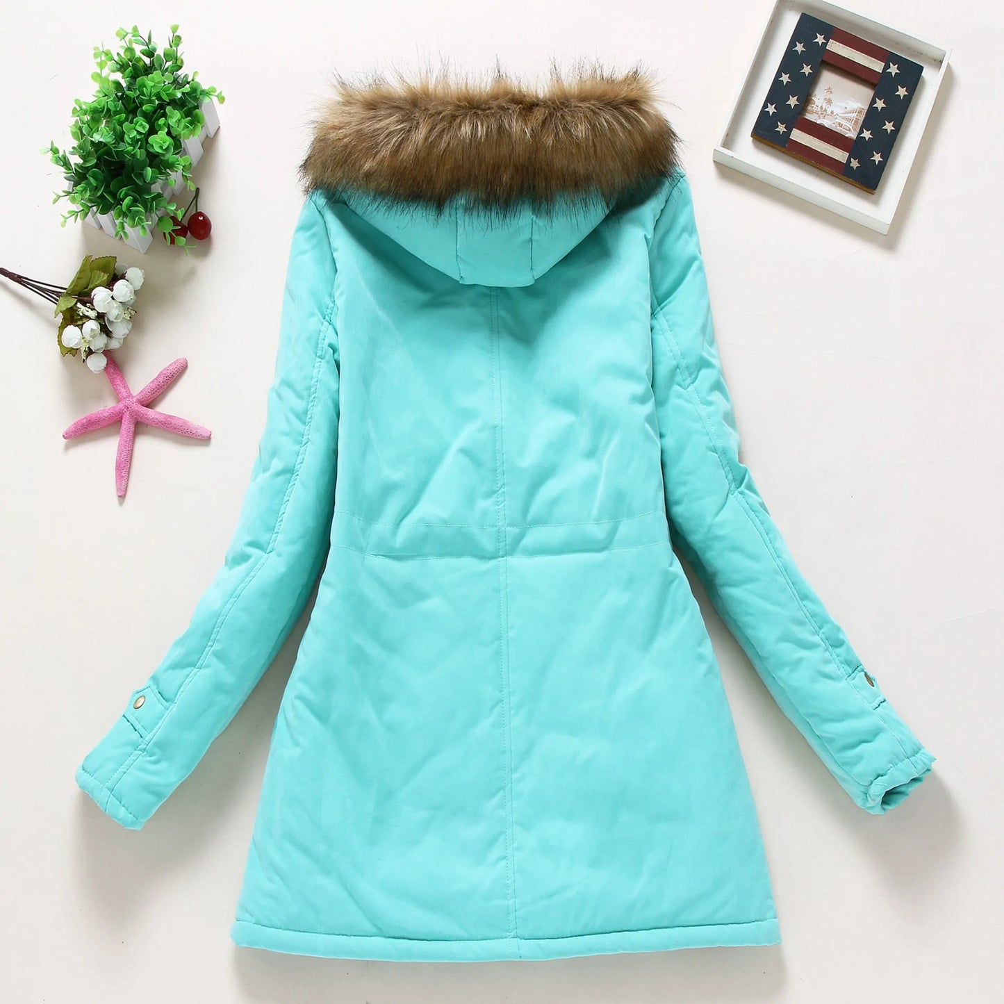 Women's Preppy Style Winter Coat