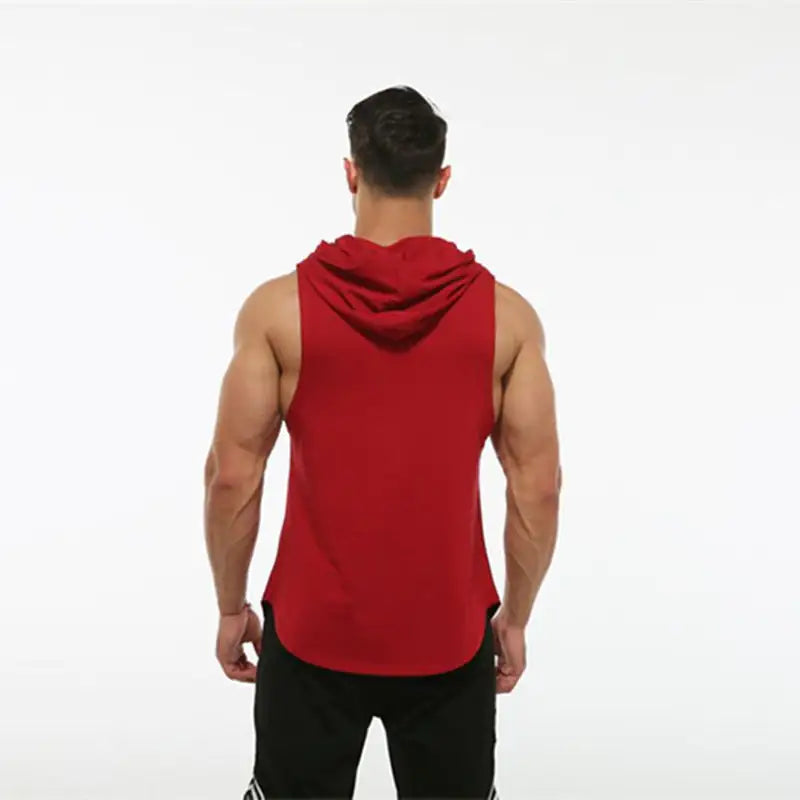 Hooded Sleeveless Men's Vest - Simply Great Gear