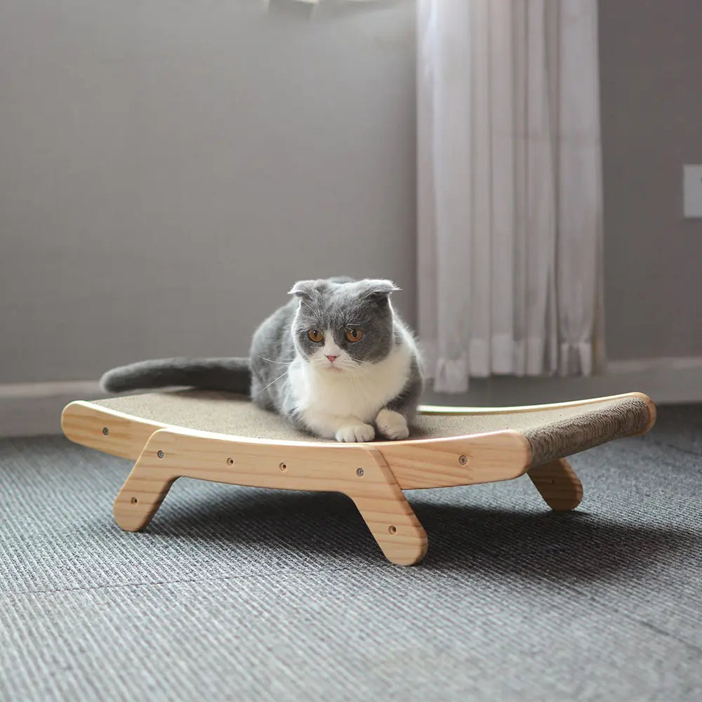 Wooden Cat Scratcher - Simply Great Gear