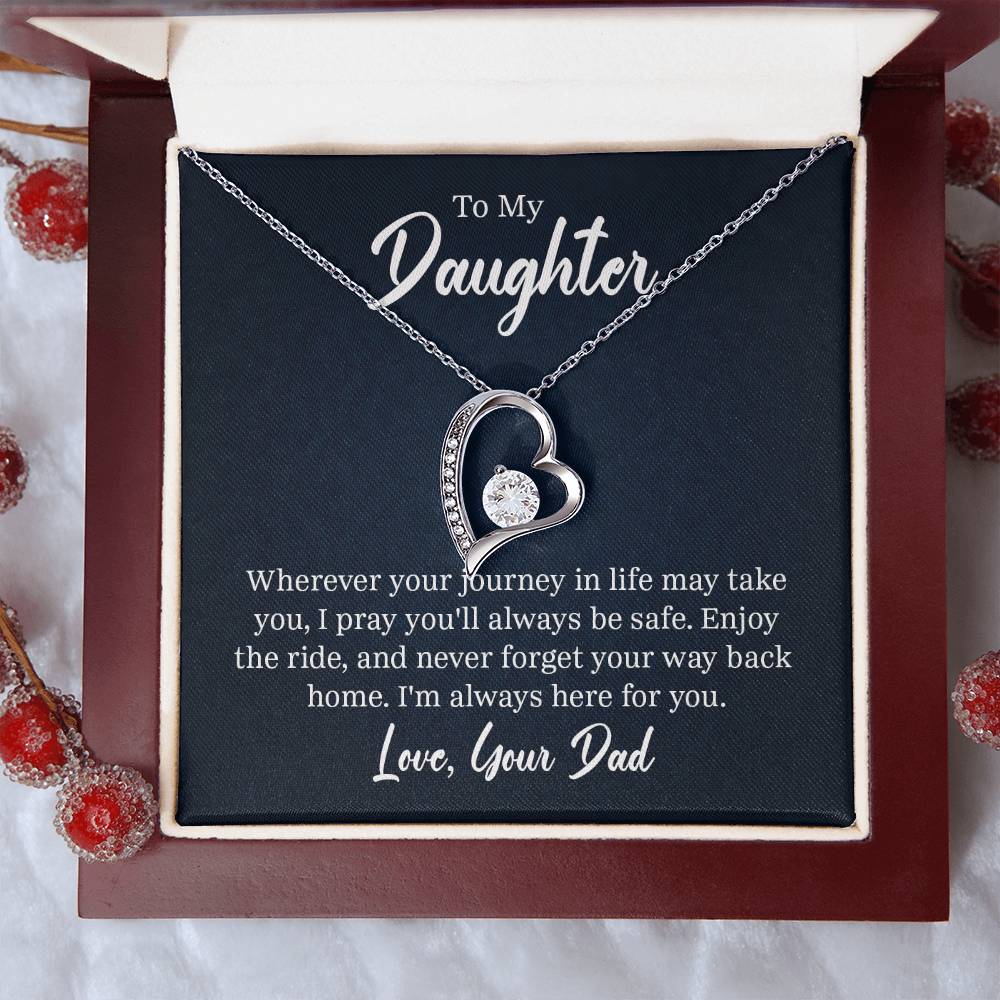 Forever Love Necklace - For Daughter From Dad - Simply Great Gear