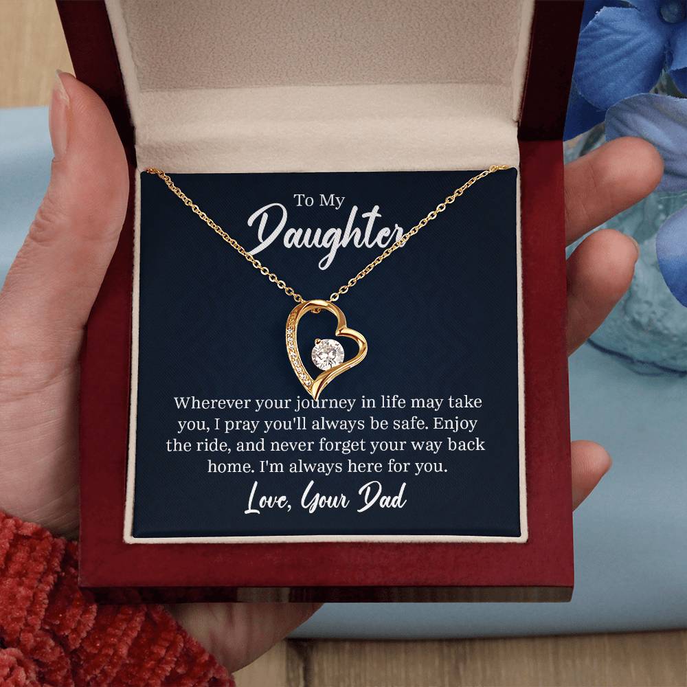 Forever Love Necklace - For Daughter From Dad - Simply Great Gear