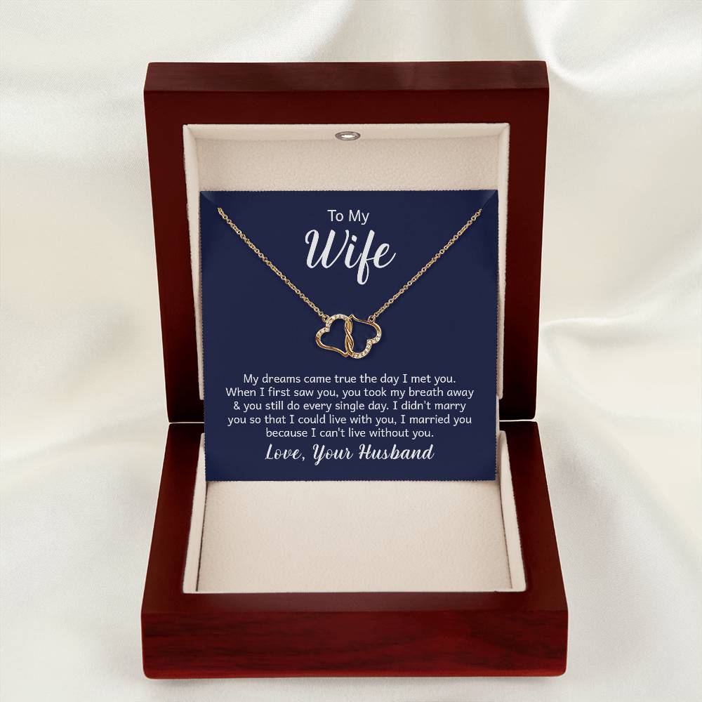 Everlasting Love Necklace - For Wife From Husband - Simply Great Gear