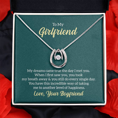 Lucky In Love Necklace - For Girlfriend - Simply Great Gear