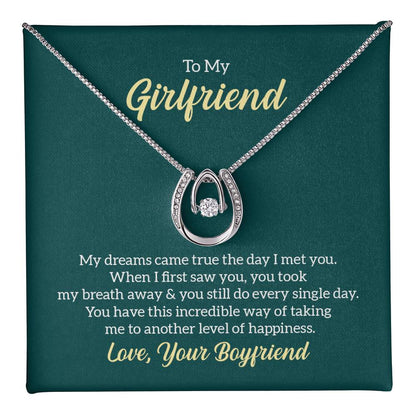 Lucky In Love Necklace - For Girlfriend - Simply Great Gear