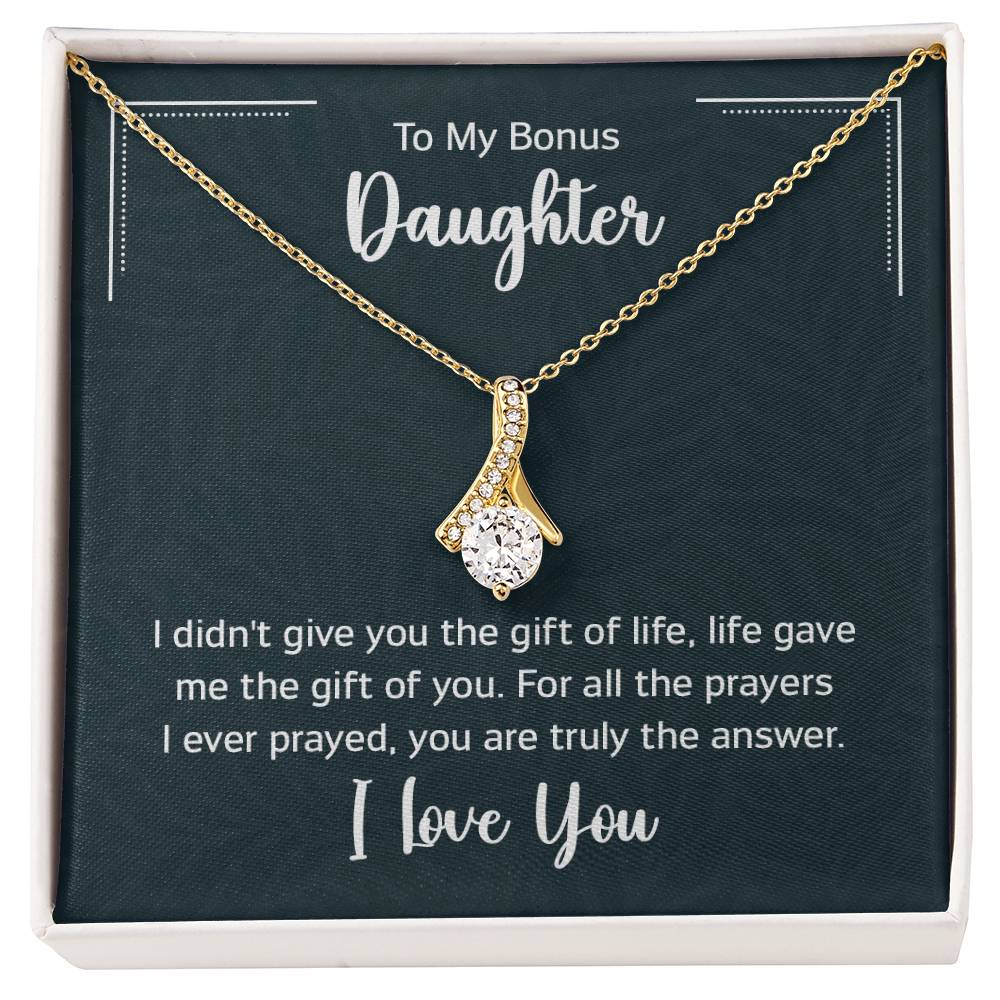 Alluring Beauty Necklace - For Bonus Daughter - Simply Great Gear