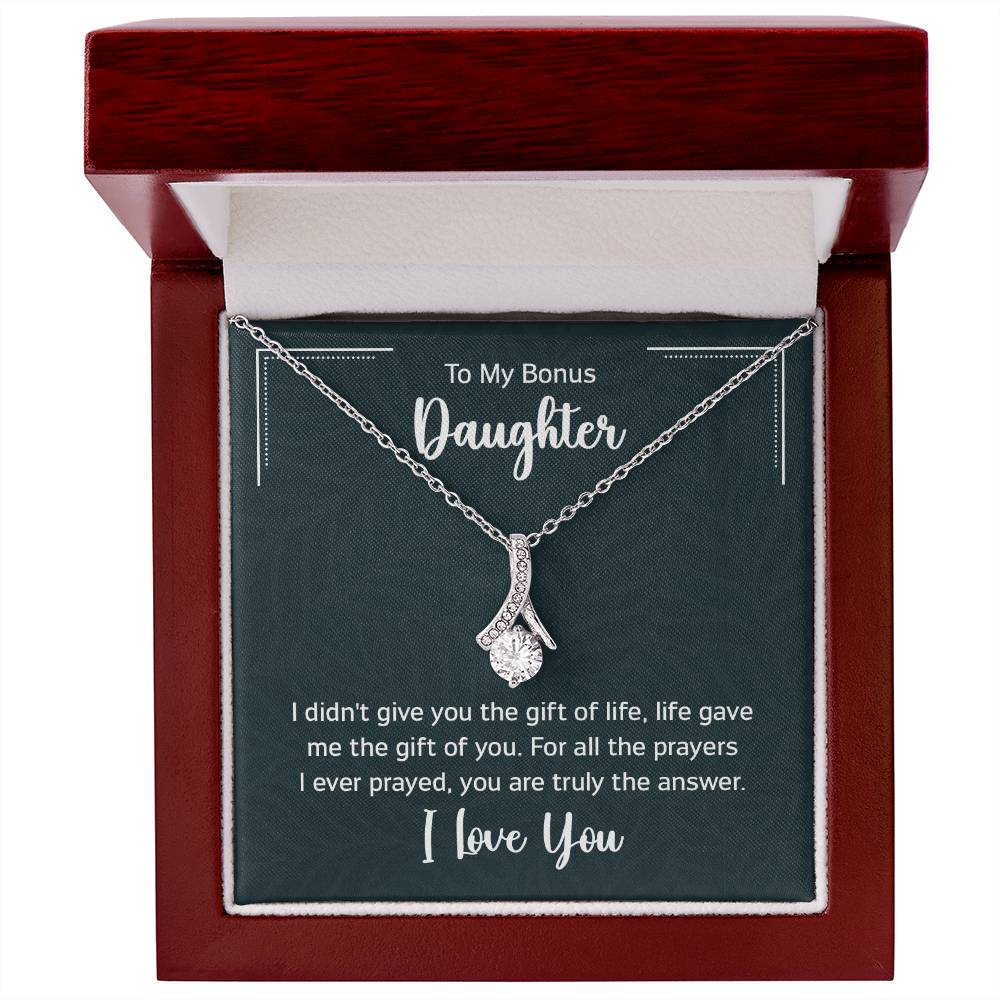 Alluring Beauty Necklace - For Bonus Daughter - Simply Great Gear