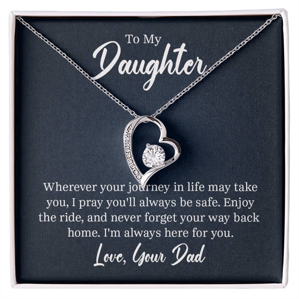 Forever Love Necklace - For Daughter From Dad - Simply Great Gear