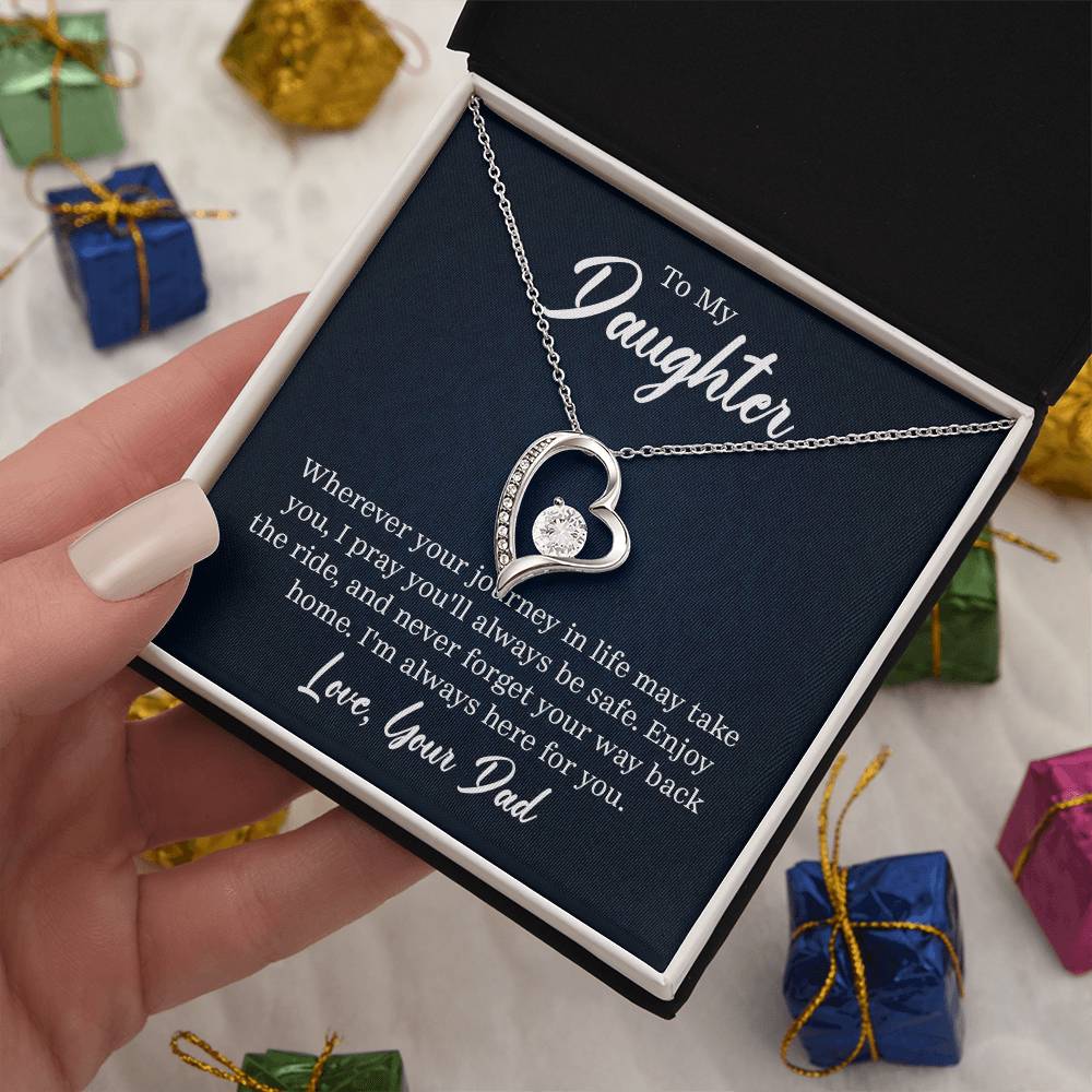 Forever Love Necklace - For Daughter From Dad - Simply Great Gear