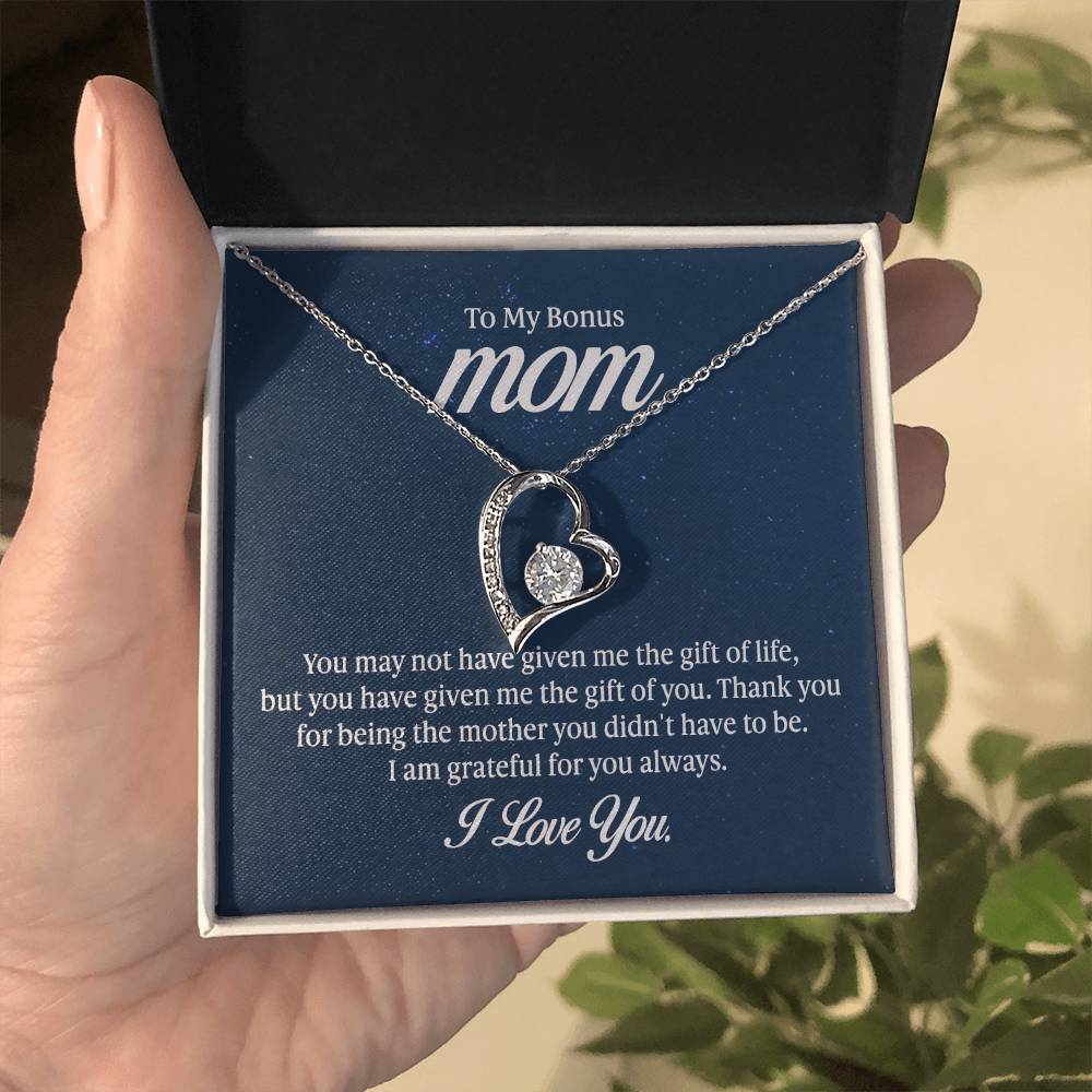 Forever Love Necklace - To My Bonus Mom - Simply Great Gear