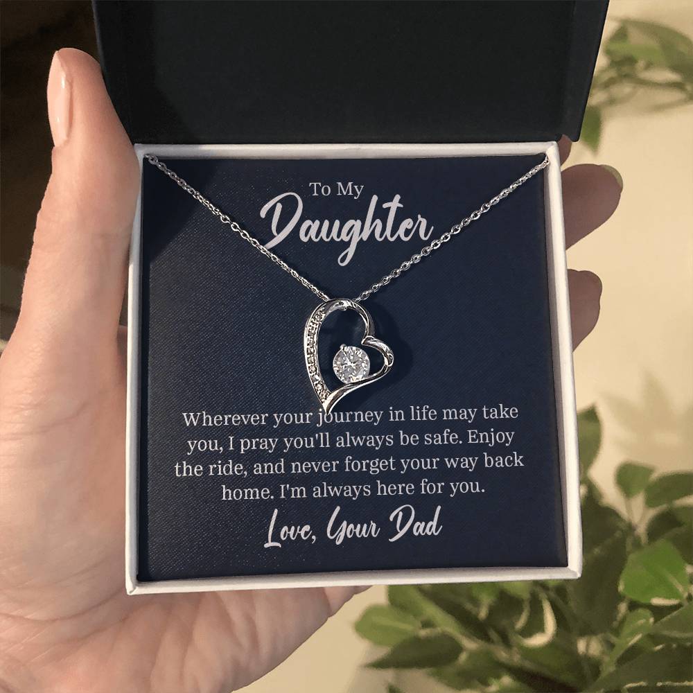 Forever Love Necklace - For Daughter From Dad - Simply Great Gear