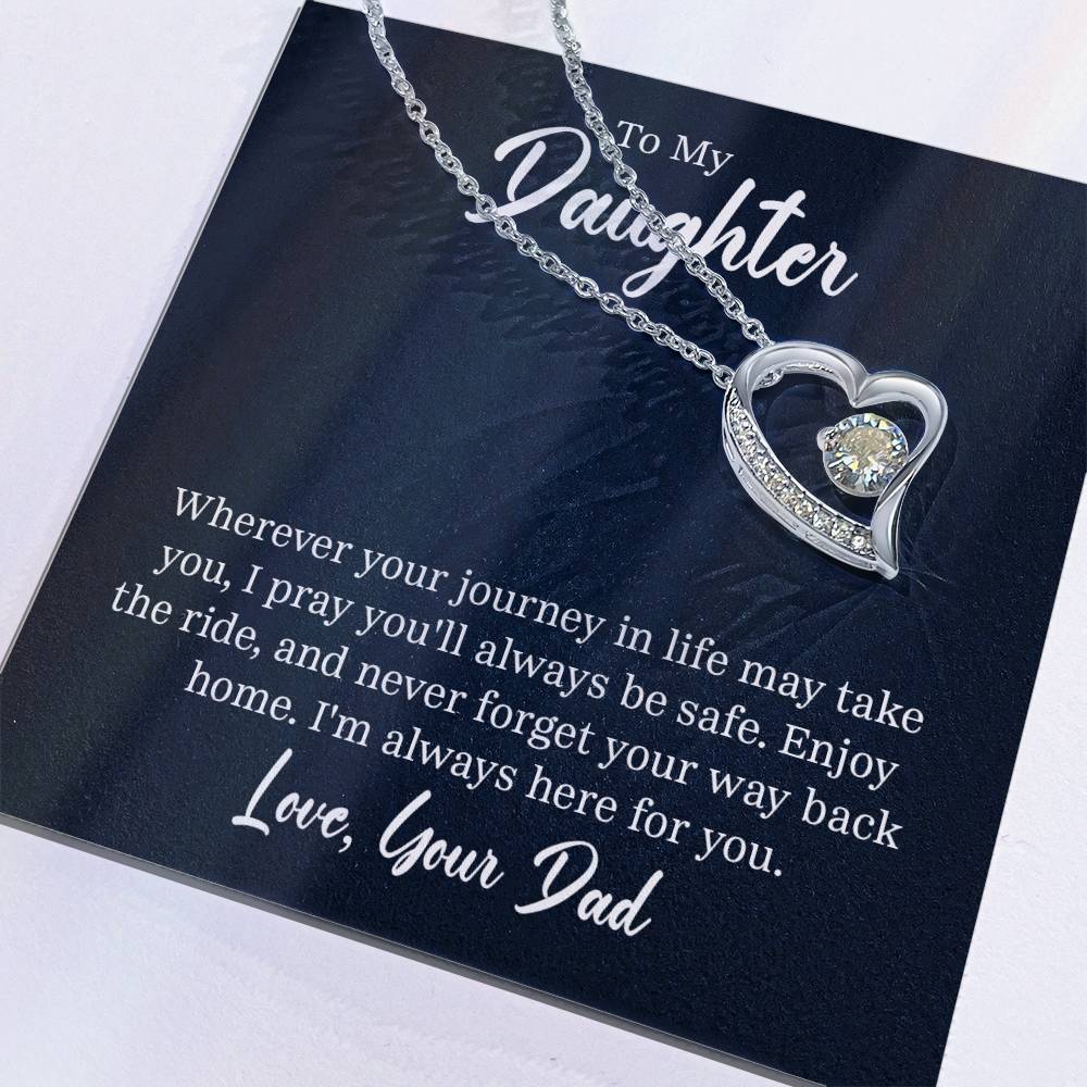 Forever Love Necklace - For Daughter From Dad - Simply Great Gear