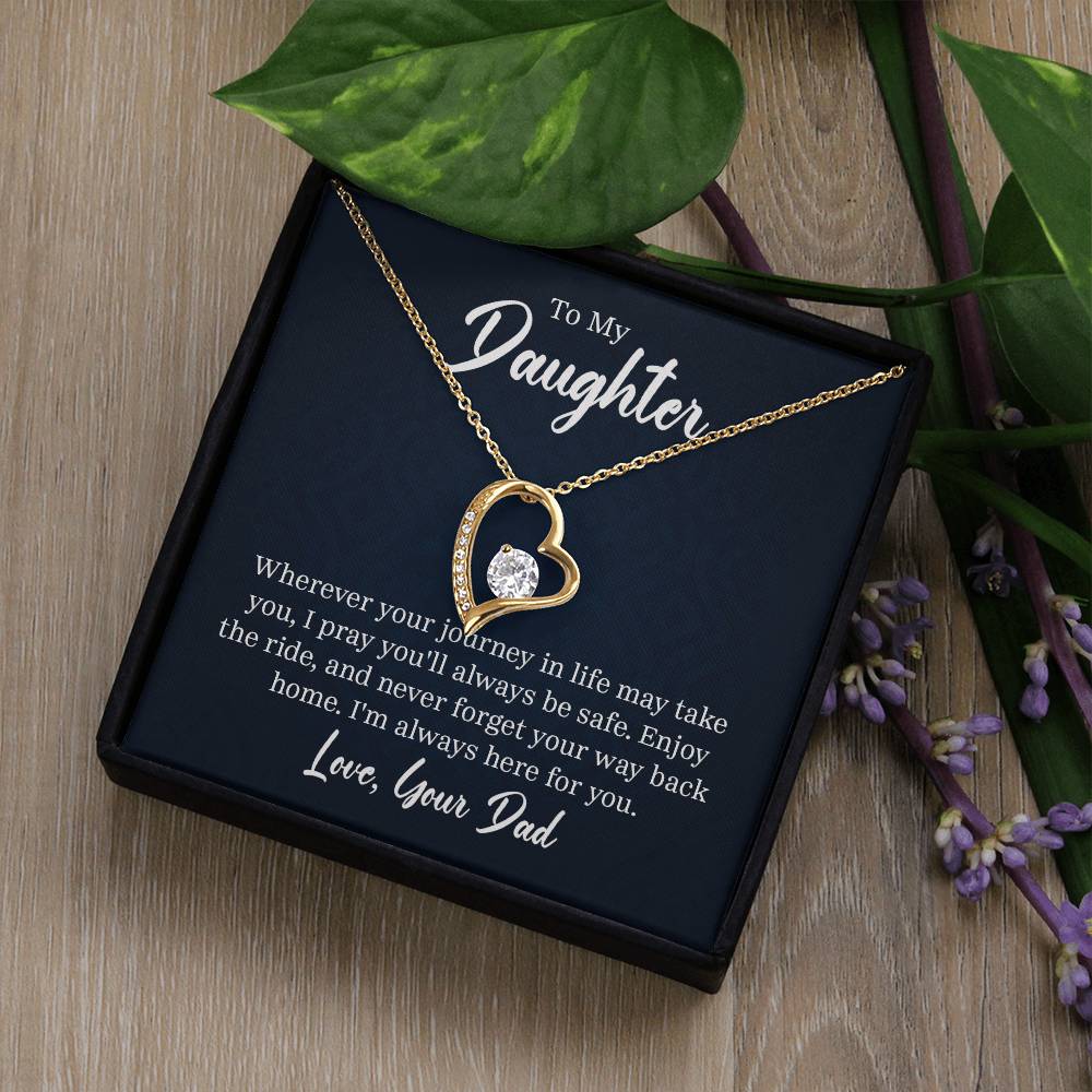 Forever Love Necklace - For Daughter From Dad - Simply Great Gear