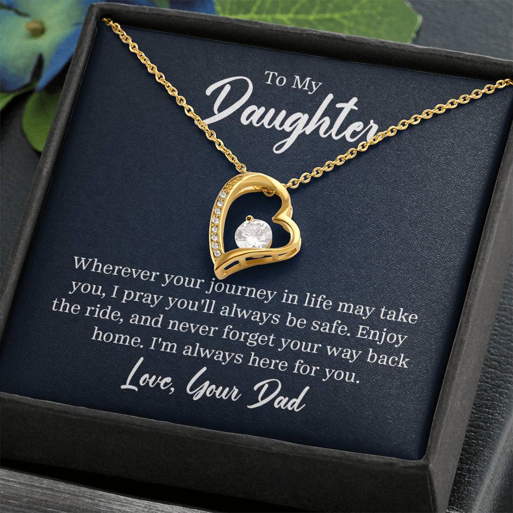 Forever Love Necklace - For Daughter From Dad - Simply Great Gear