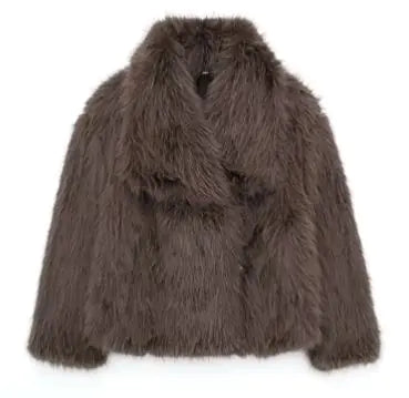 Women Winter Faux Fur Jacket