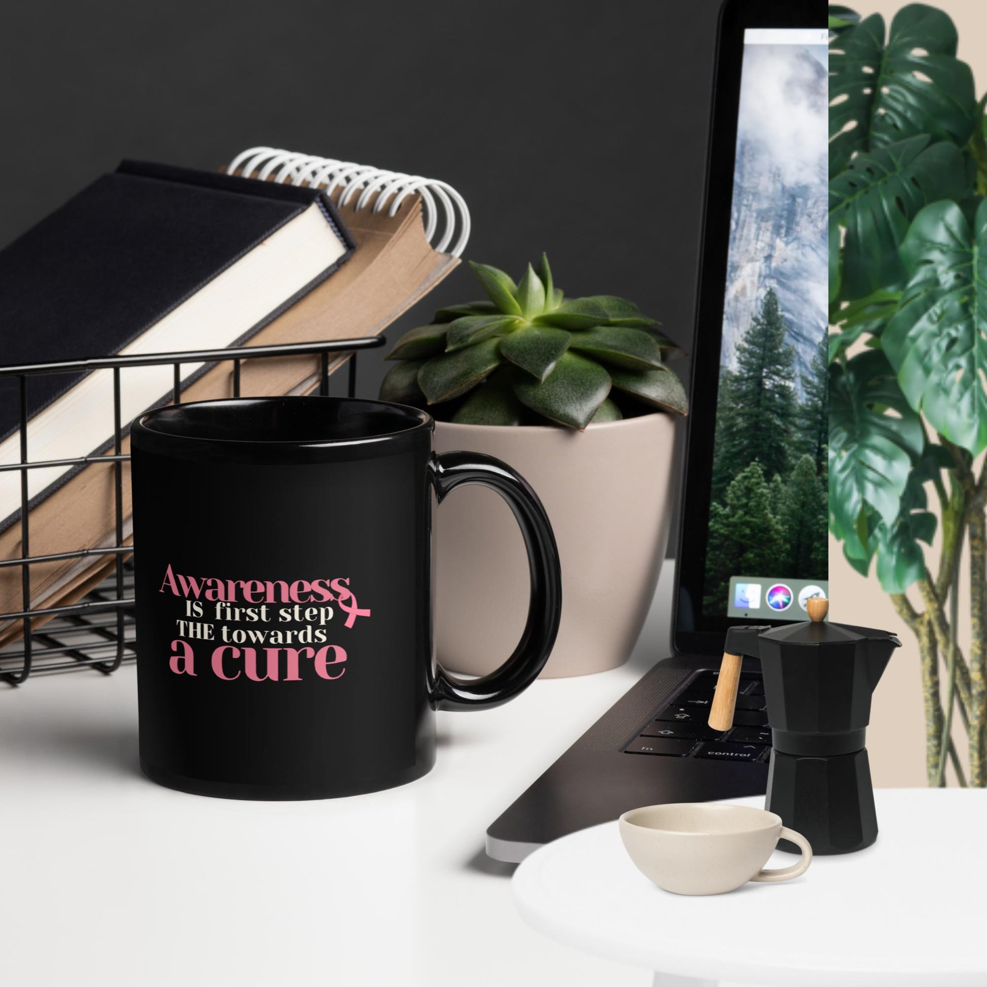 AWARENESS - Black Glossy Mug - Simply Great Gear