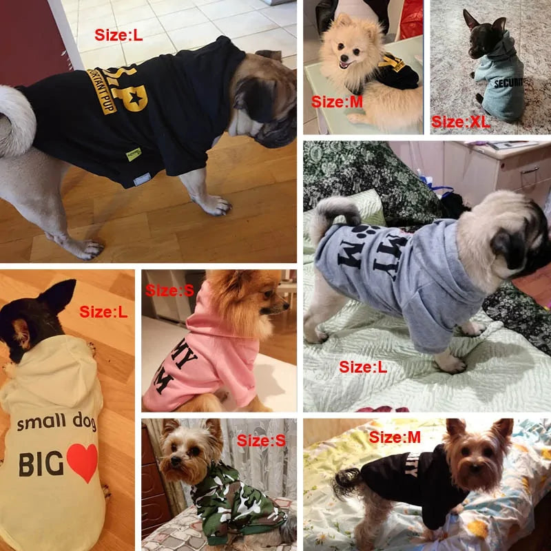 Funny Text Dog Clothes - Simply Great Gear