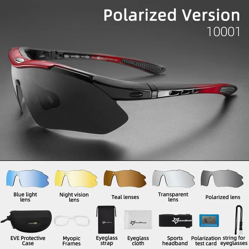 Men's Polarized Cycling Sunglasses - Simply Great Gear