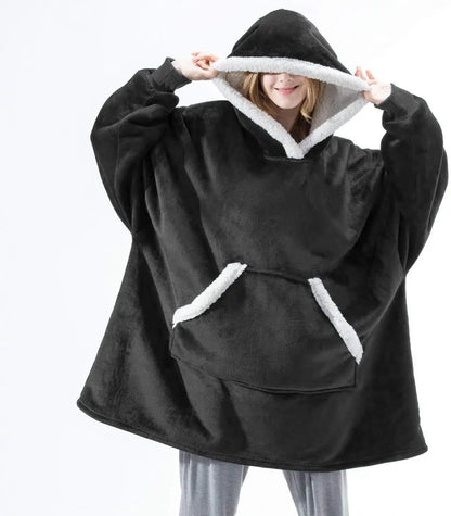 Women Winter Fleece Oversized Hoodie