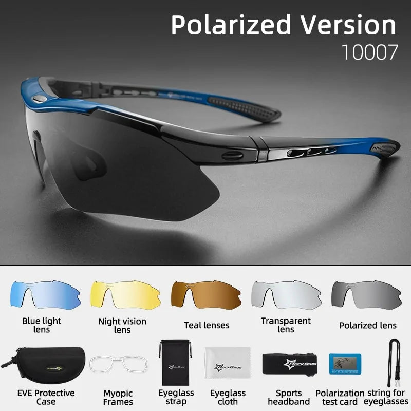 Men's Polarized Cycling Sunglasses - Simply Great Gear