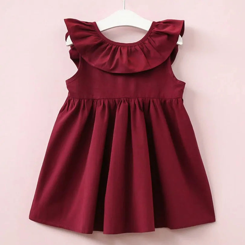 Toddler Girls' Bowknot Summer Sundress - Simply Great Gear