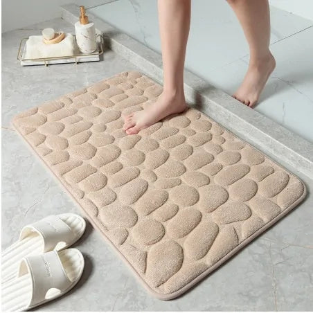 Non-Slip Embossed Bathroom Mat - Simply Great Gear