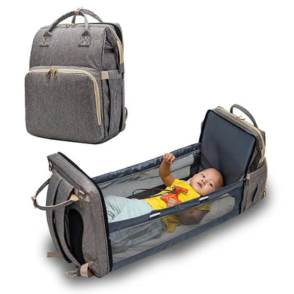 Convertible Lightweight Diaper Baby Bed Bag - Simply Great Gear