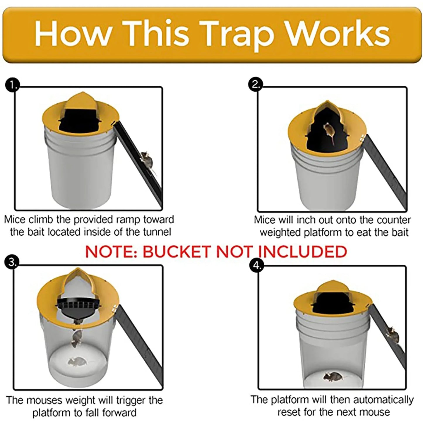 Reusable Smart Mouse Trap - Simply Great Gear