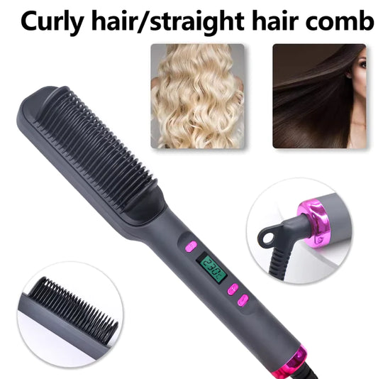 Multifunction Electric Hair Straightening Comb - Simply Great Gear