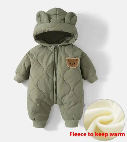 Warm Baby Winter Jumpsuits